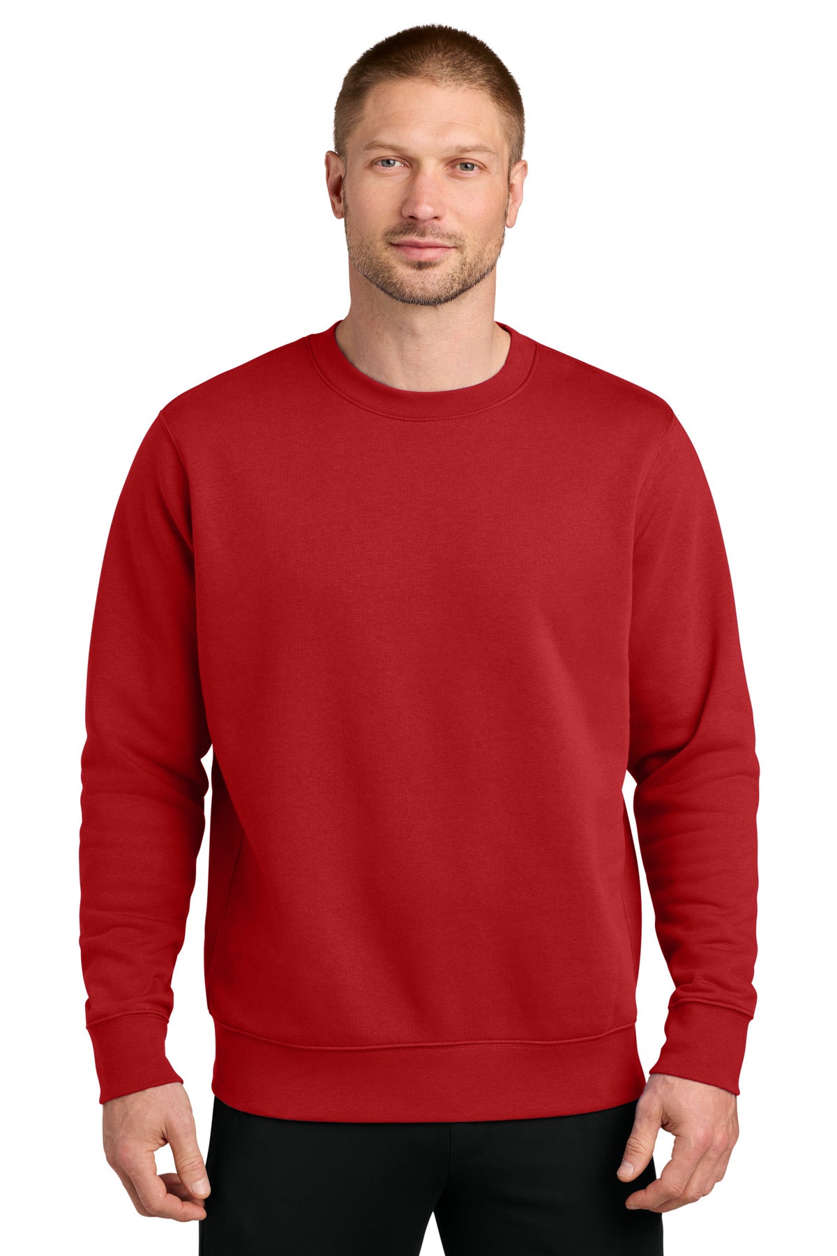 Nike Club Fleece Sleeve Swoosh Crew NKFD9863 - EMBROIDERED