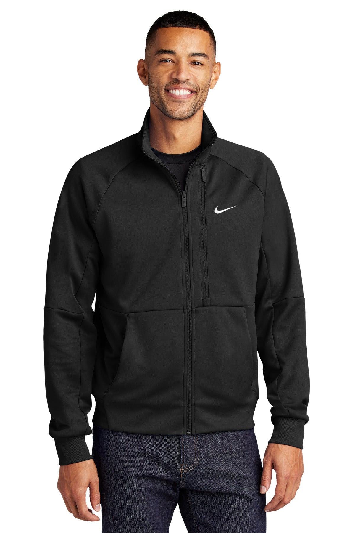 Nike Full-Zip Chest Swoosh Jacket NKFD9891 - EMBROIDERED