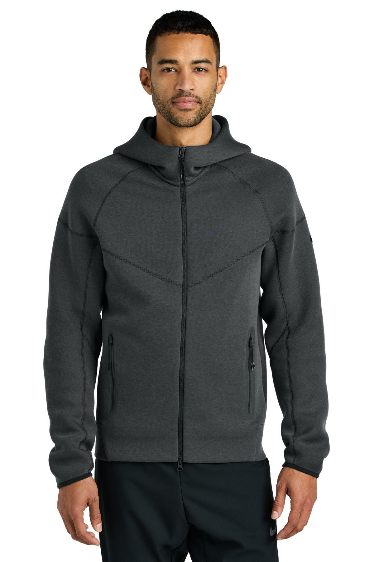 Nike Tech Fleece Full-Zip Hoodie NKFQ4762 - EMBROIDERED