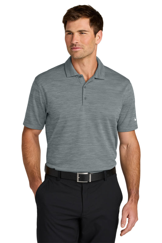 Nike Dri-FIT Striated Polo NKFQ4792 - EMBROIDERED