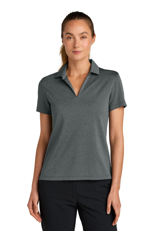 Nike Women's Dri-FIT Smooth Heather Polo NKFQ4793 - EMBROIDERED