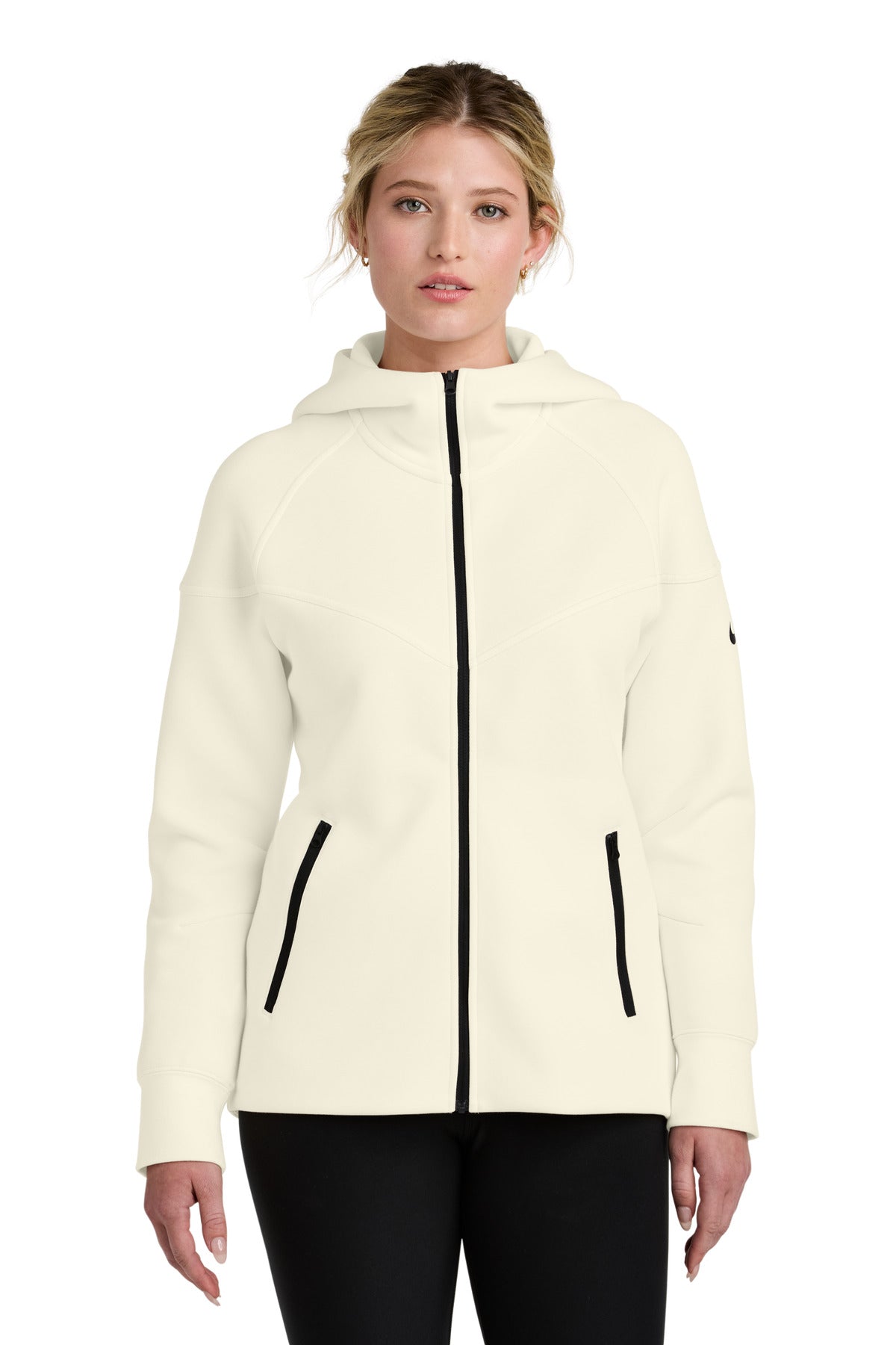 Nike Women's Tech Fleece Full-Zip Hoodie NKFQ4798 - EMBROIDERED