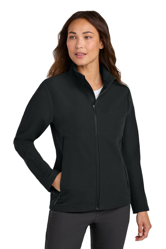 Nike Women's Full-Zip Soft Shell Jacket NKHM7937 - EMBROIDERED