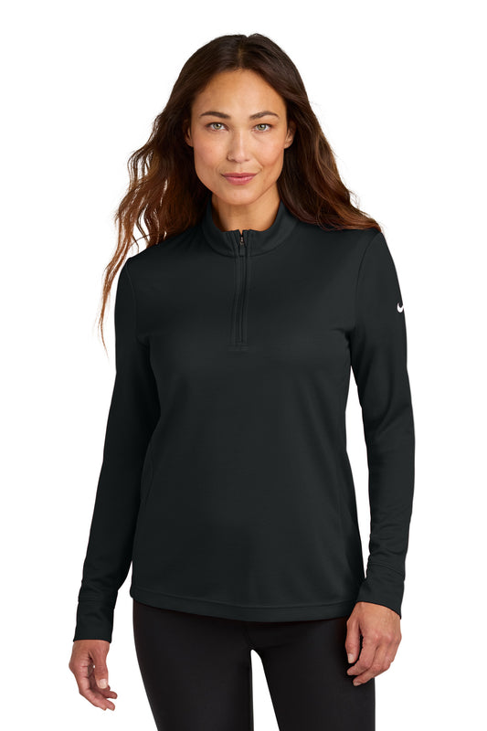 Nike Women's Essential 1/2-Zip Cover-Up NKHM7969 - EMBROIDERED
