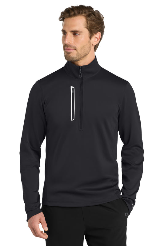 OGIO Fulcrum 1/4-Zip. OE701 - EMBROIDERED