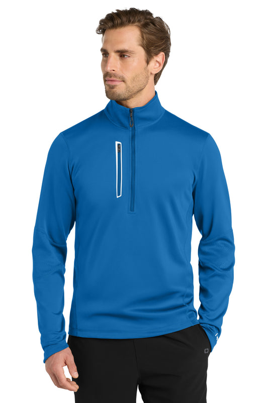 OGIO Fulcrum 1/4-Zip. OE701 - EMBROIDERED