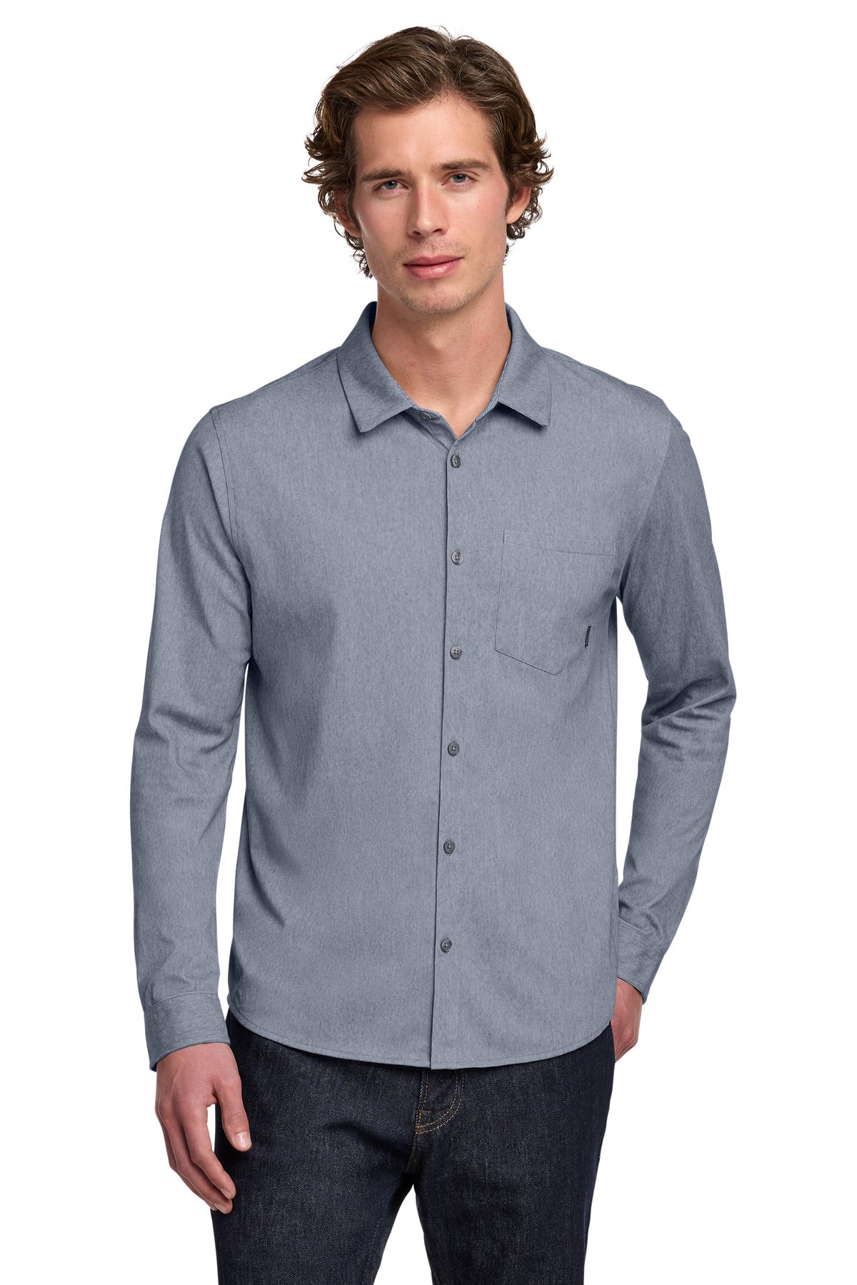 OGIO Extend Long Sleeve Button-Up OG161 - EMBROIDERED