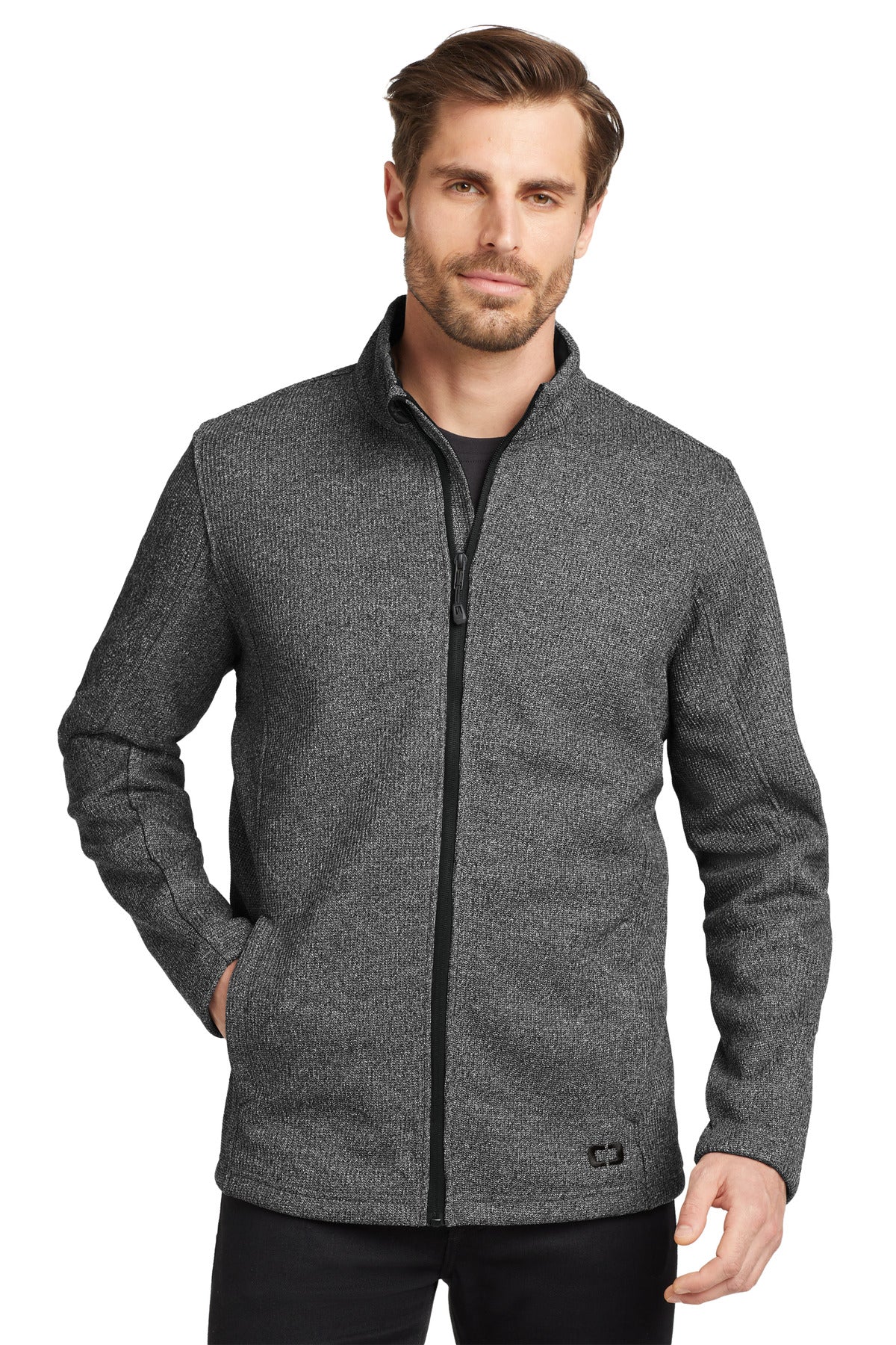 OGIO  Grit Fleece Jacket. OG727 - EMBROIDERED