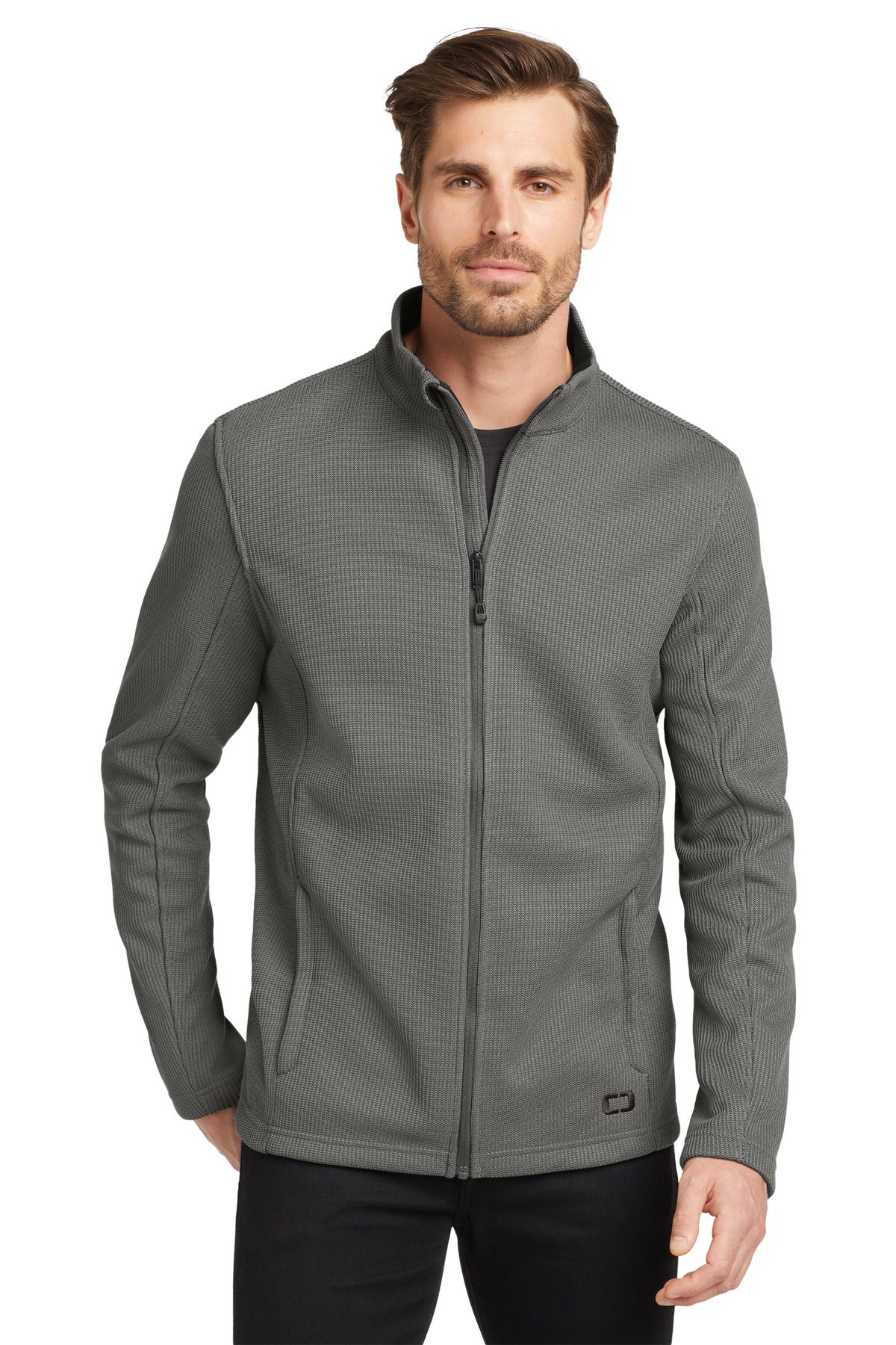 OGIO  Grit Fleece Jacket. OG727 - EMBROIDERED