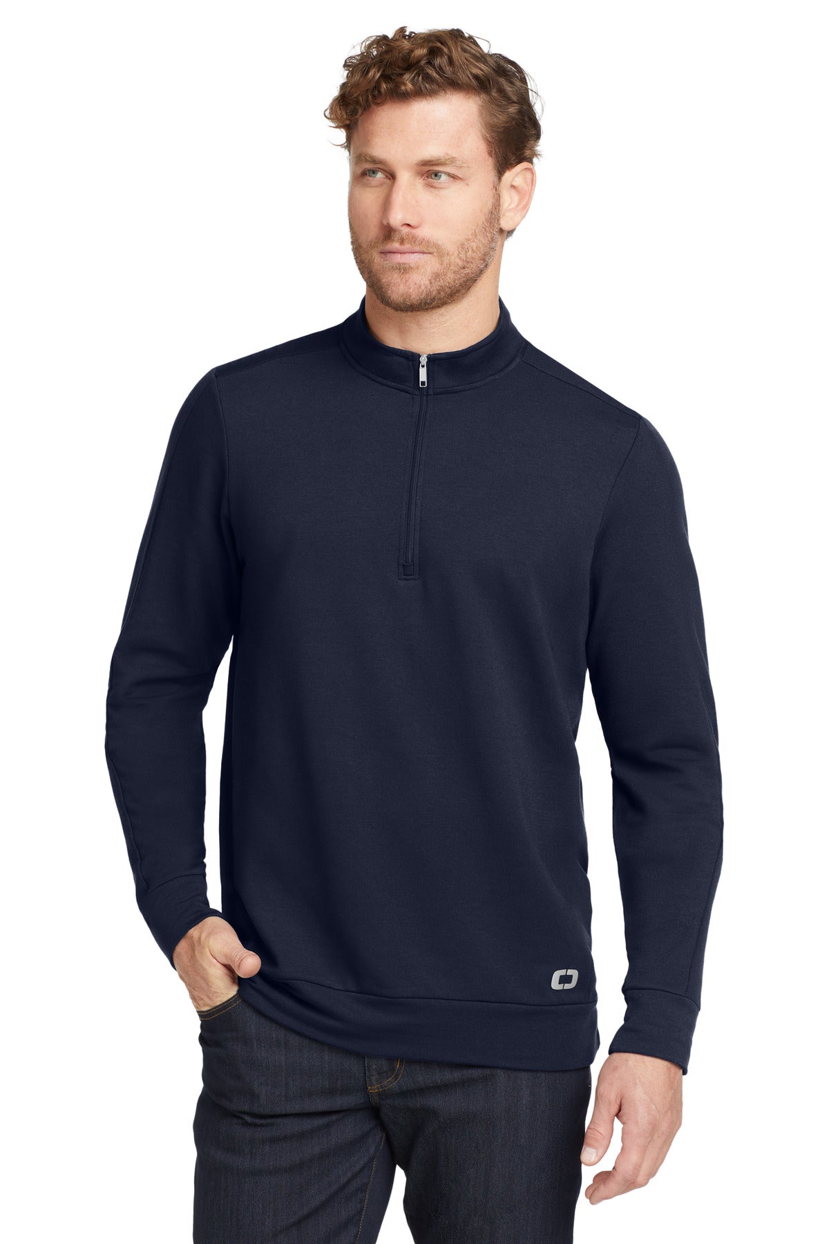 OGIO  Luuma 1/2-Zip Fleece. OG813 - EMBROIDERED