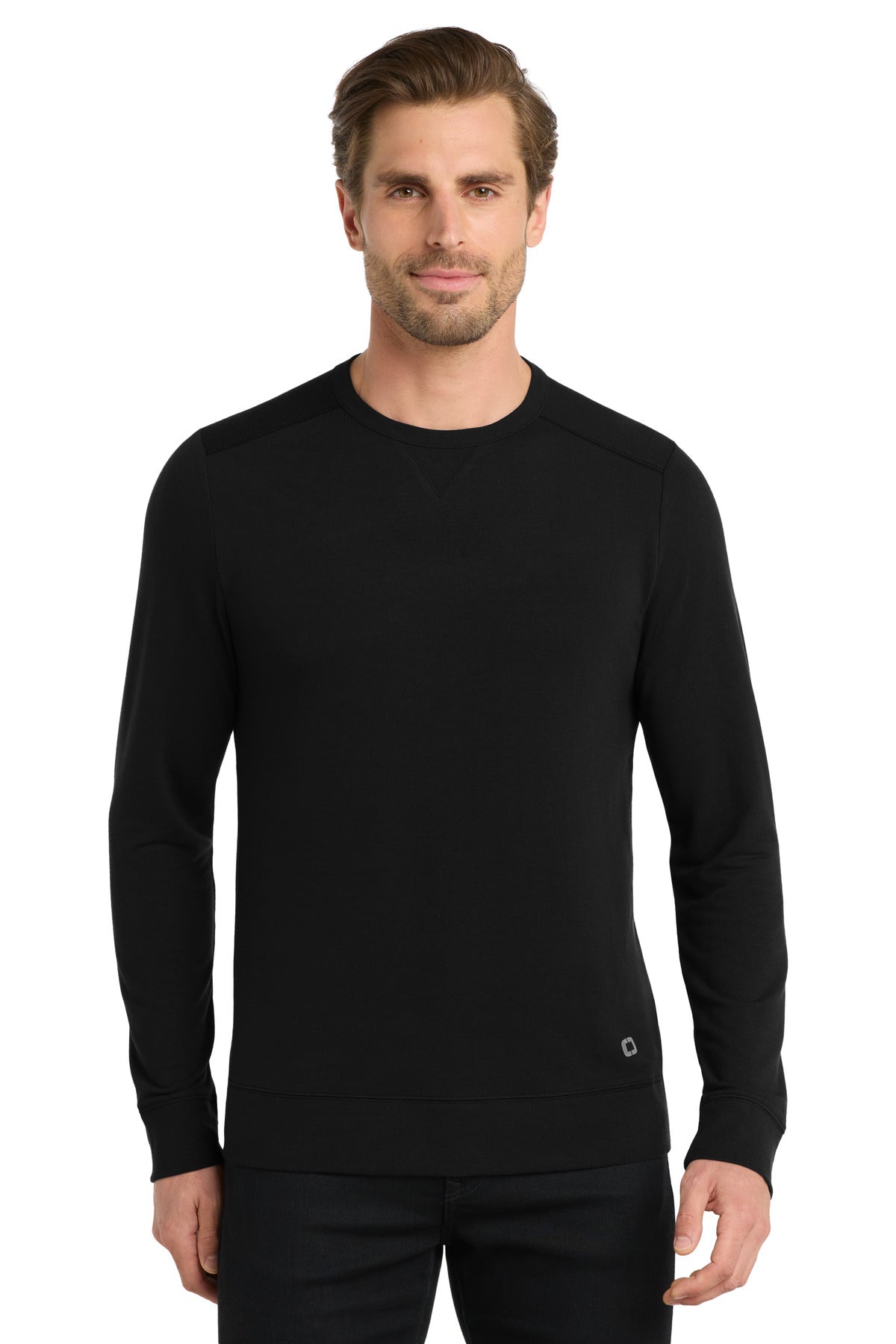 OGIO Luuma Flex Long Sleeve Crew OG825 - EMBROIDERED
