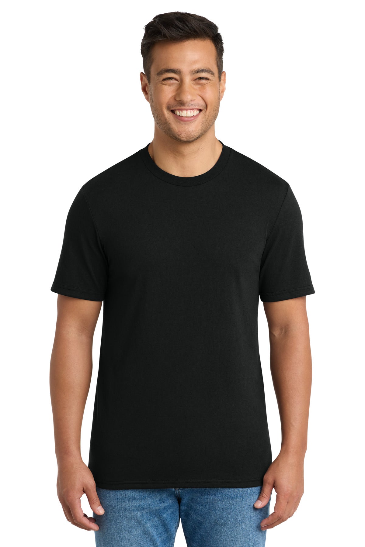 Port & Co Tri-Blend Tee. PC330 - EMBROIDERED