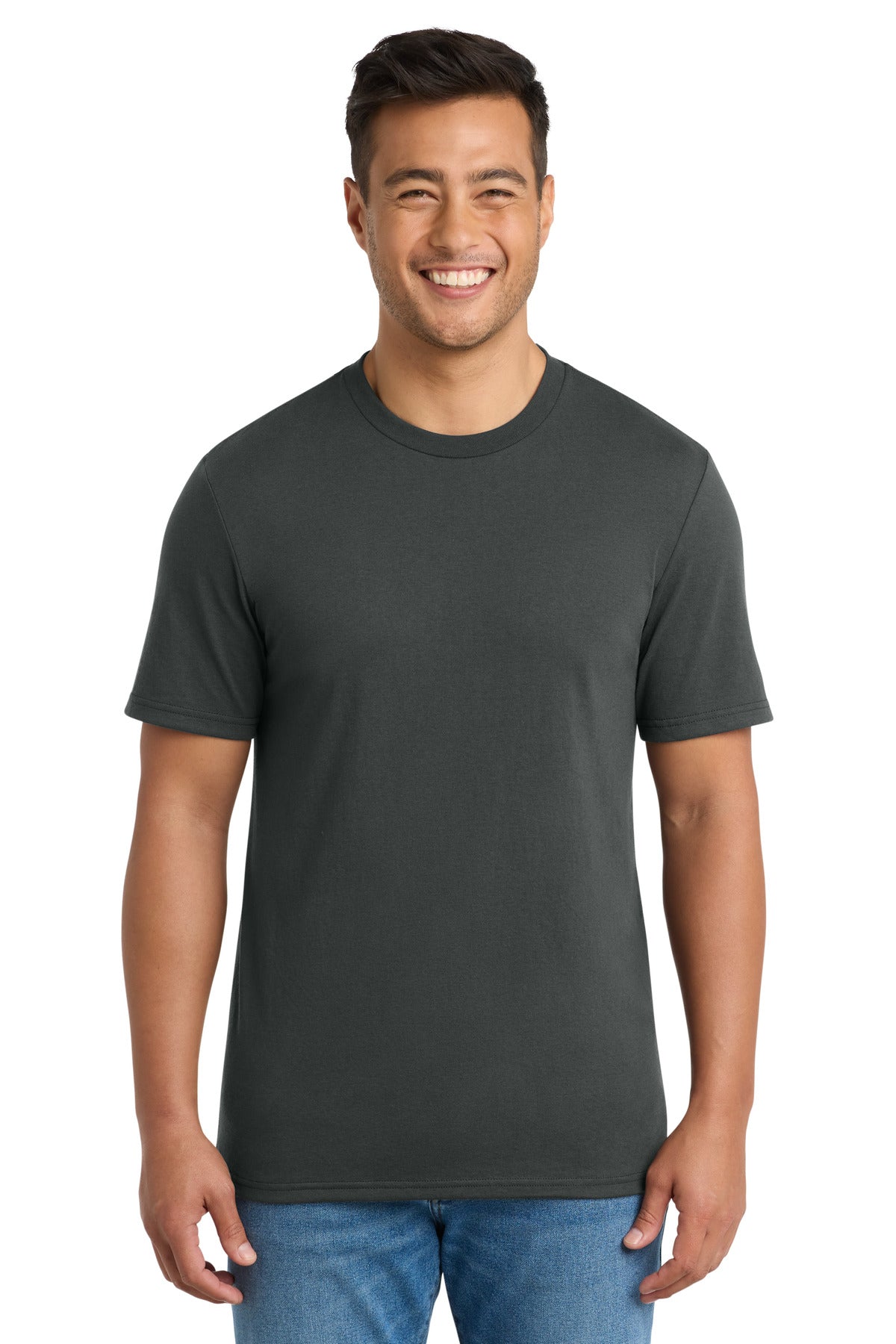 Port & Co Tri-Blend Tee. PC330 - EMBROIDERED