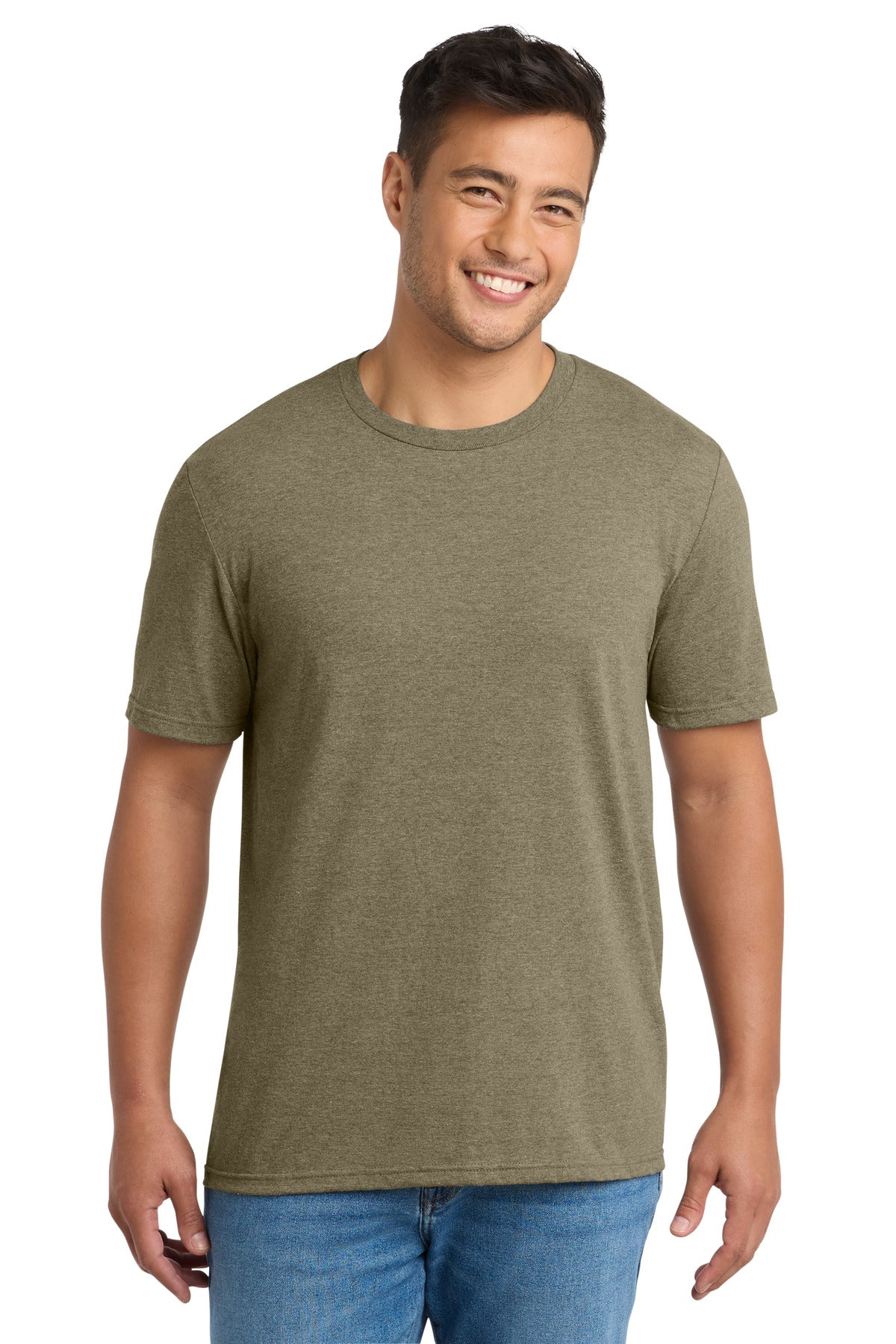 Port & Co Tri-Blend Tee. PC330 - EMBROIDERED