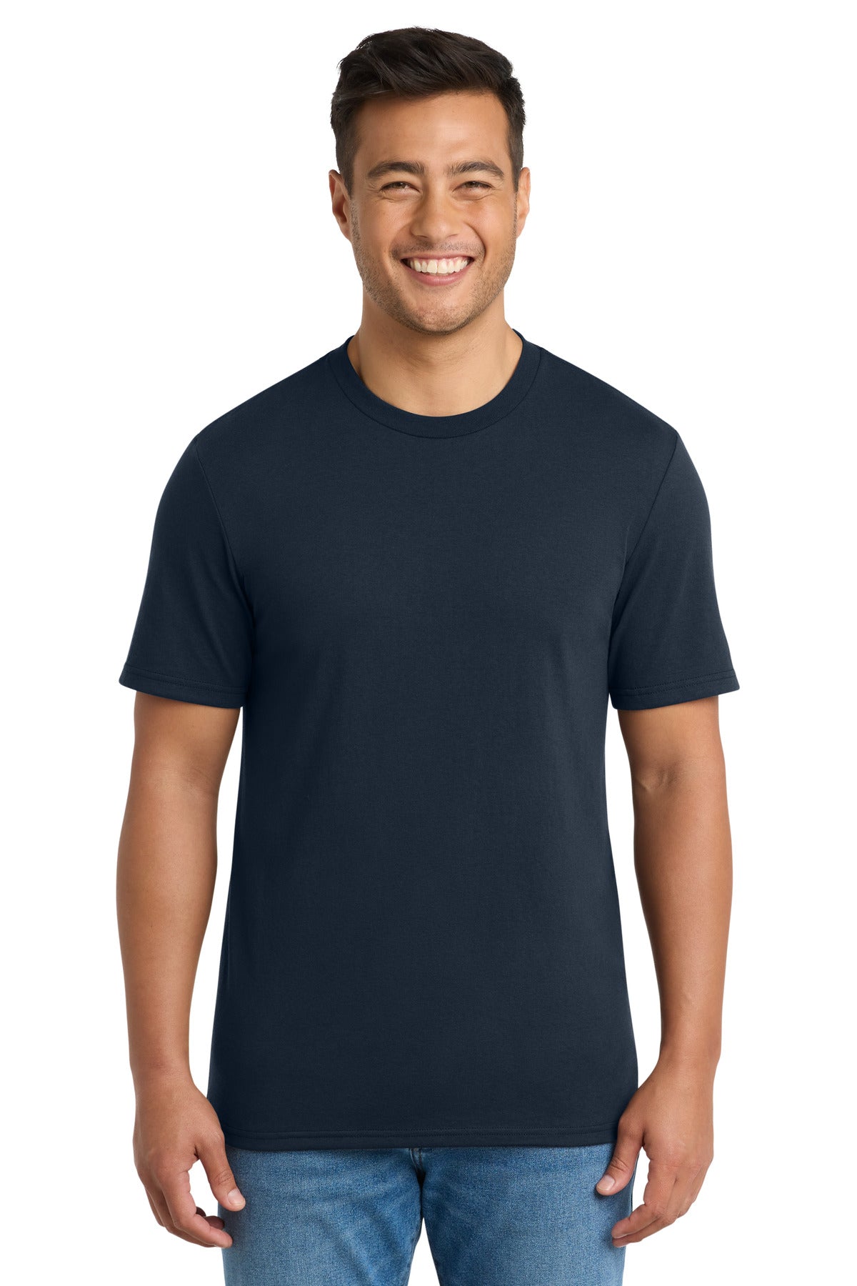 Port & Co Tri-Blend Tee. PC330 - EMBROIDERED