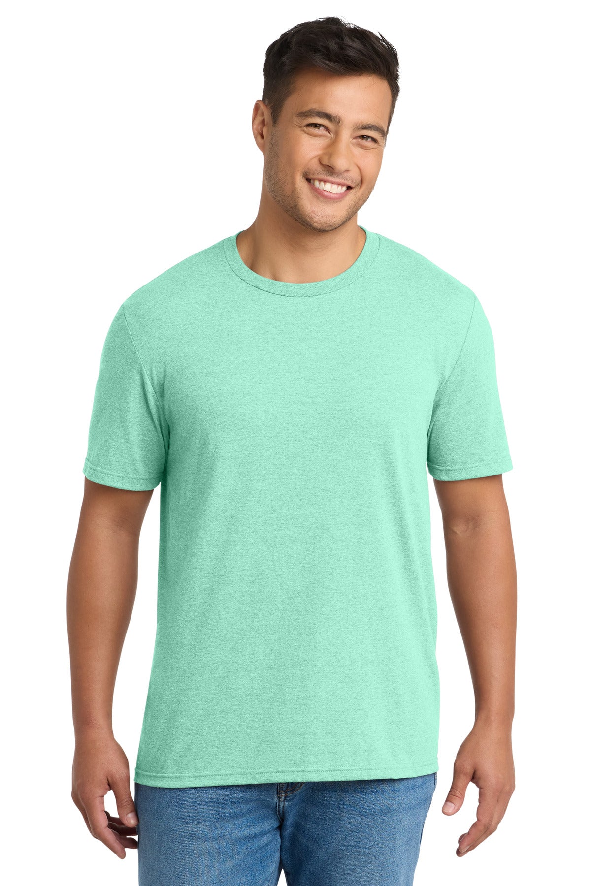 Port & Co Tri-Blend Tee. PC330 - EMBROIDERED