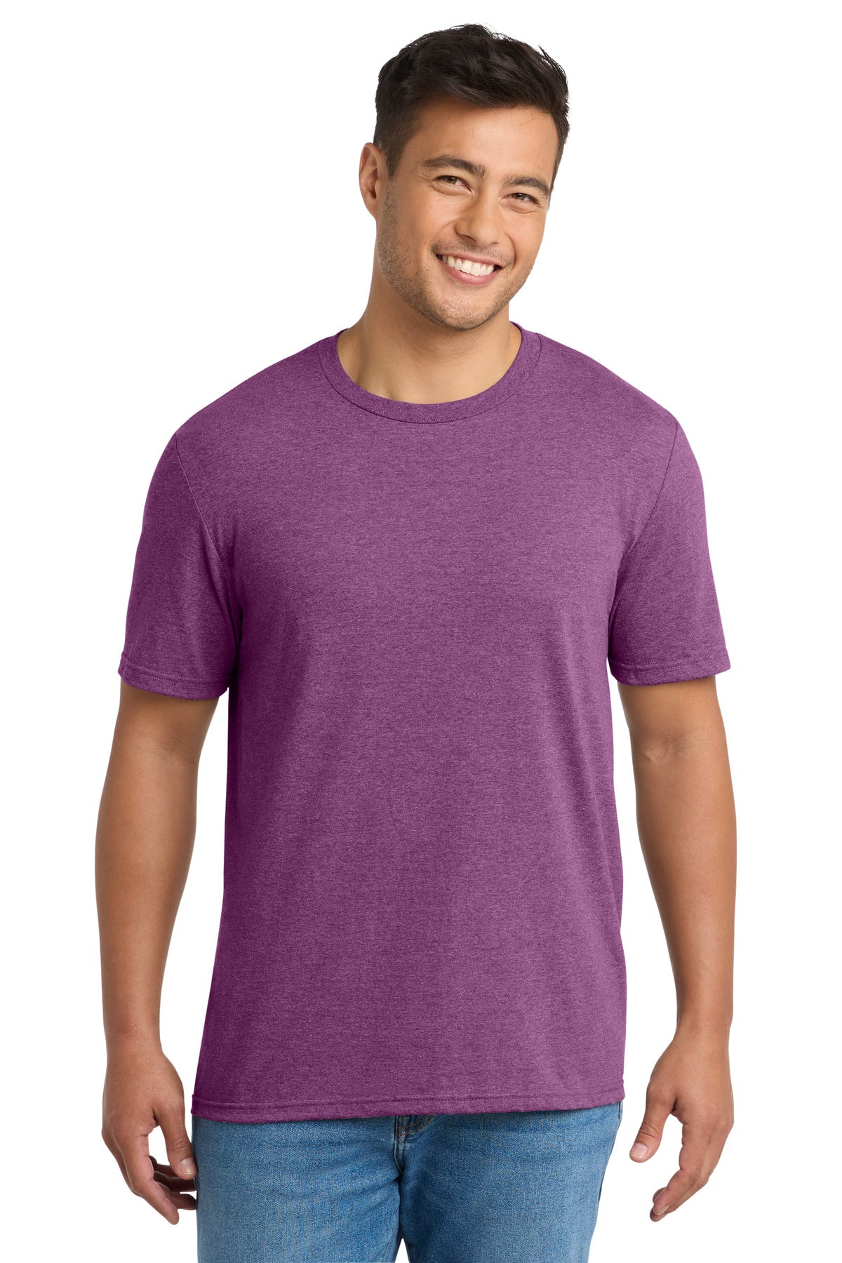 Port & Co Tri-Blend Tee. PC330 - EMBROIDERED