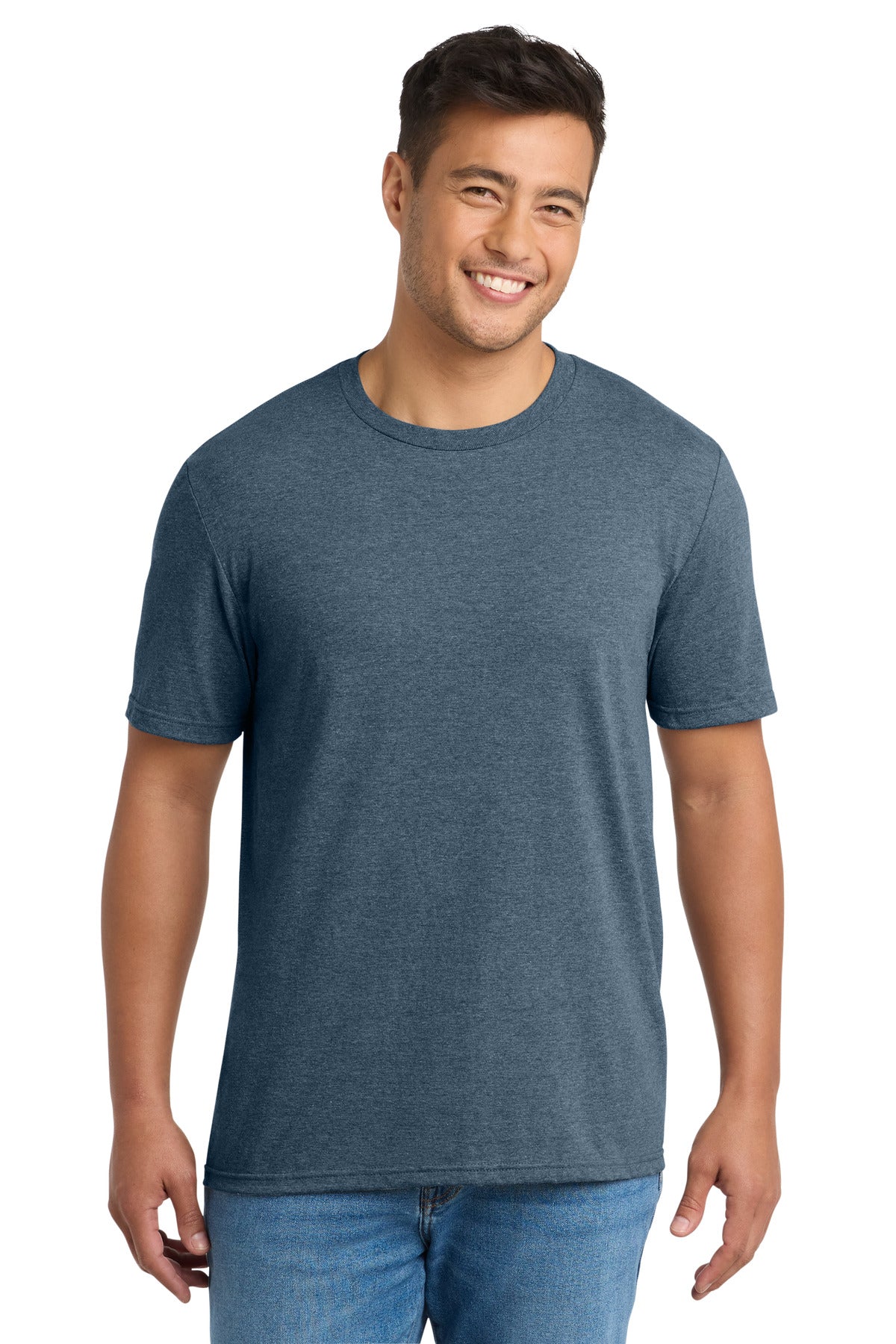 Port & Co Tri-Blend Tee. PC330 - EMBROIDERED