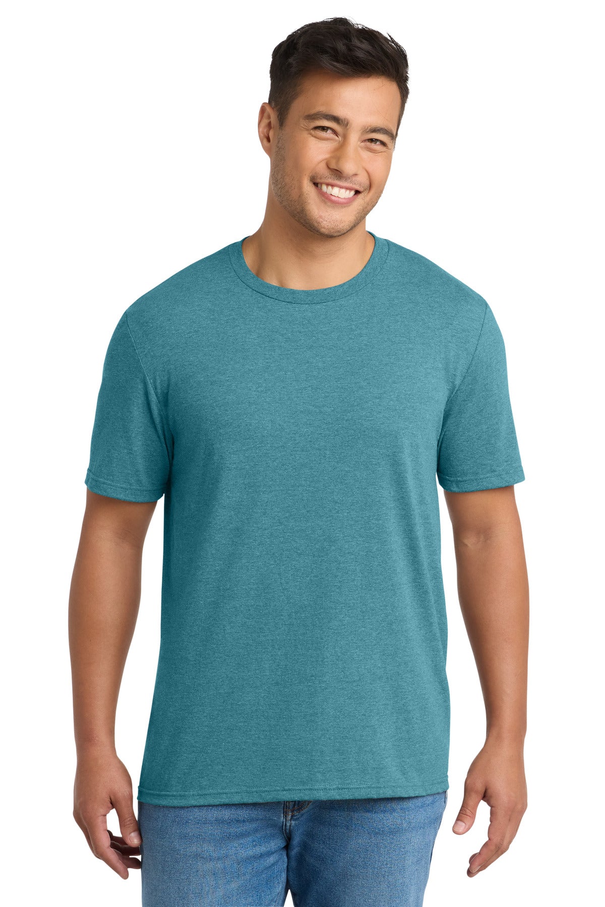 Port & Co Tri-Blend Tee. PC330 - EMBROIDERED