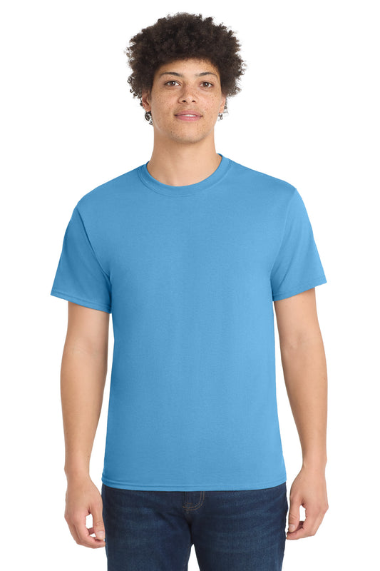 Port & Co Tall Core Blend Tee. PC55T - EMBROIDERED