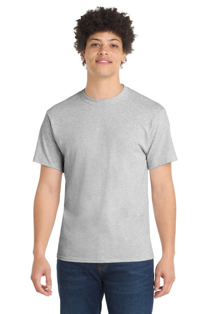 Port & Co Core Blend Tee.  PC55 - EMBROIDERED