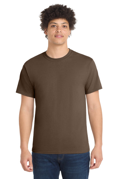 Port & Co Core Blend Tee.  PC55 - EMBROIDERED