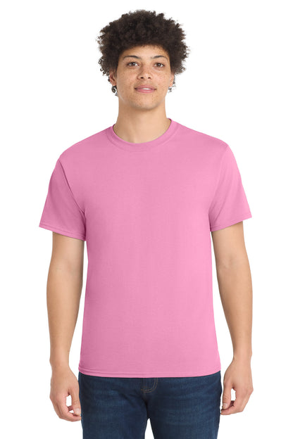 Port & Co Core Blend Tee.  PC55 - EMBROIDERED