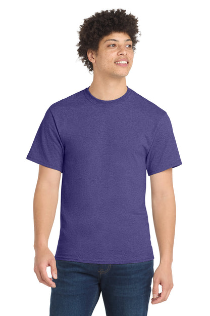 Port & Co Core Blend Tee.  PC55 - EMBROIDERED