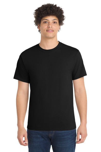 Port & Co Core Blend Tee.  PC55 - EMBROIDERED