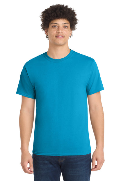 Port & Co Core Blend Tee.  PC55 - EMBROIDERED