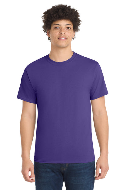 Port & Co Core Blend Tee.  PC55 - EMBROIDERED