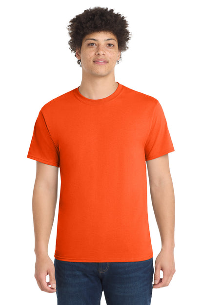Port & Co Core Blend Tee.  PC55 - EMBROIDERED
