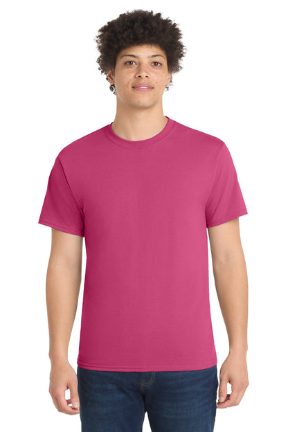 Port & Co Core Blend Tee.  PC55 - EMBROIDERED