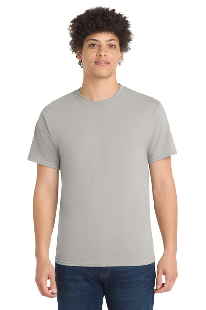 Port & Co Core Blend Tee.  PC55 - EMBROIDERED