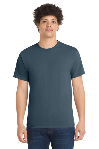 Port & Co Core Blend Tee.  PC55 - EMBROIDERED