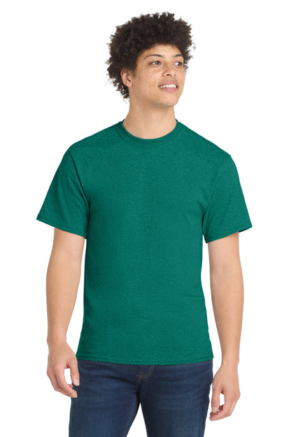 Port & Co Core Blend Tee. PC55 - EMBROIDERED