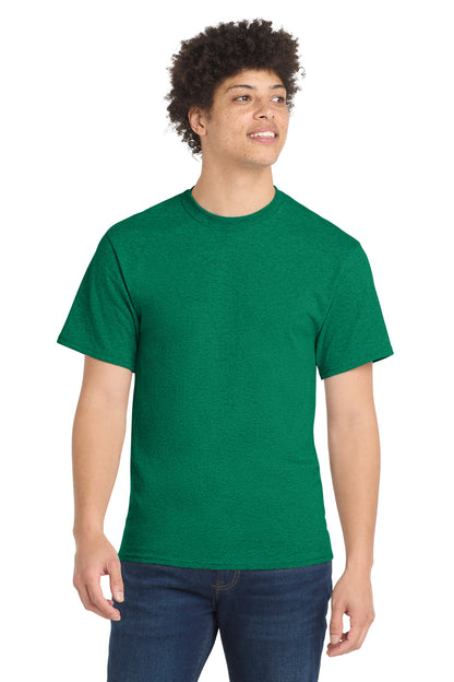 Port & Co Core Blend Tee.  PC55 - EMBROIDERED