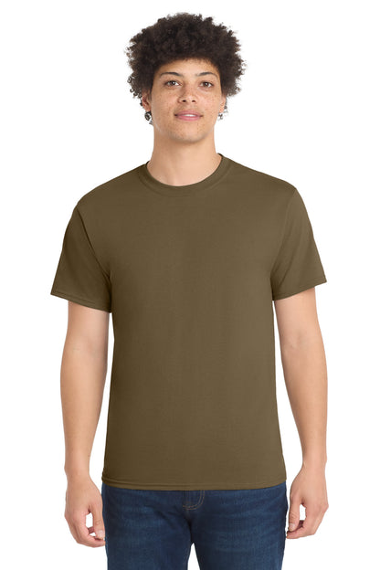 Port & Co Core Blend Tee.  PC55 - EMBROIDERED