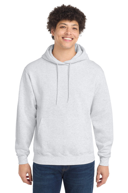 Port & Co Core Fleece Pullover Hooded Sweatshirt. PC78H - EMBROIDERED