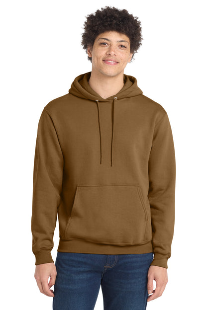 Port & Co Core Fleece Pullover Hooded Sweatshirt. PC78H - EMBROIDERED