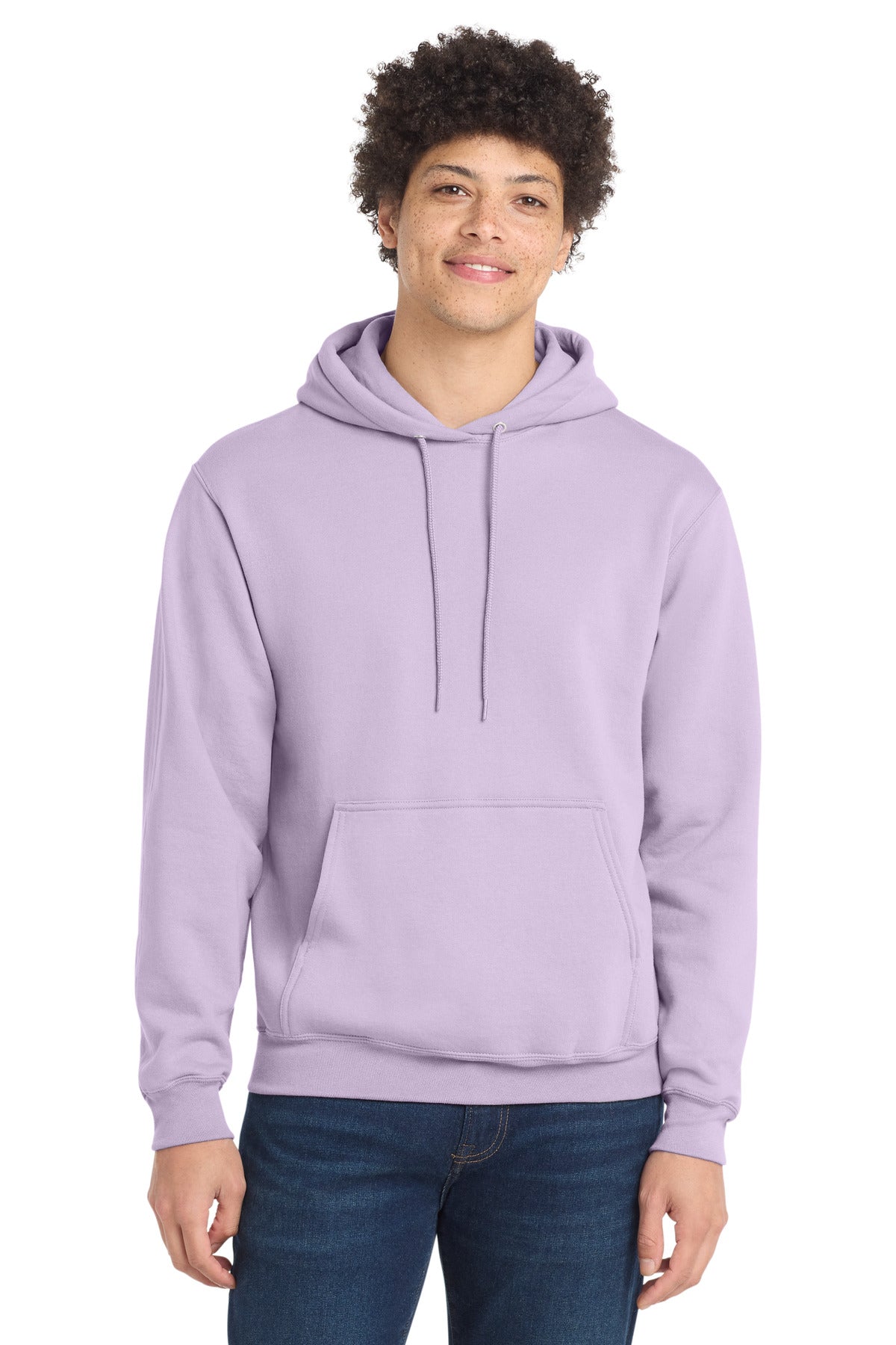 Port & Co Core Fleece Pullover Hooded Sweatshirt. PC78H - EMBROIDERED