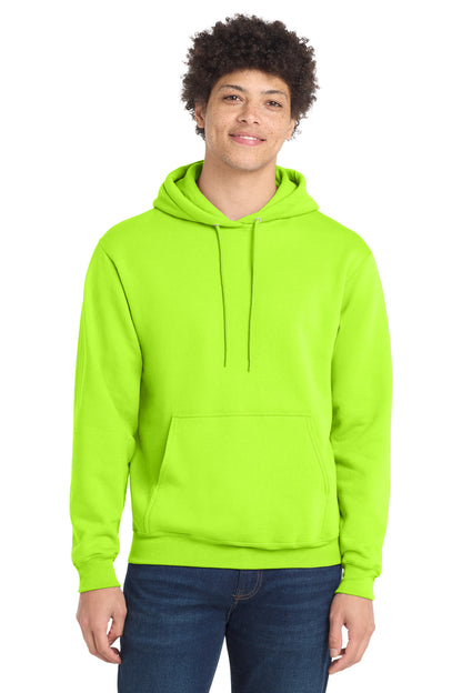 Port & Co Core Fleece Pullover Hooded Sweatshirt. PC78H - EMBROIDERED