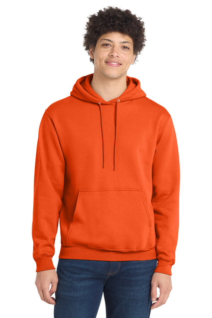 Port & Co Core Fleece Pullover Hooded Sweatshirt. PC78H - EMBROIDERED