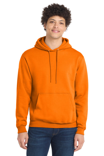Port & Co Core Fleece Pullover Hooded Sweatshirt. PC78H - EMBROIDERED