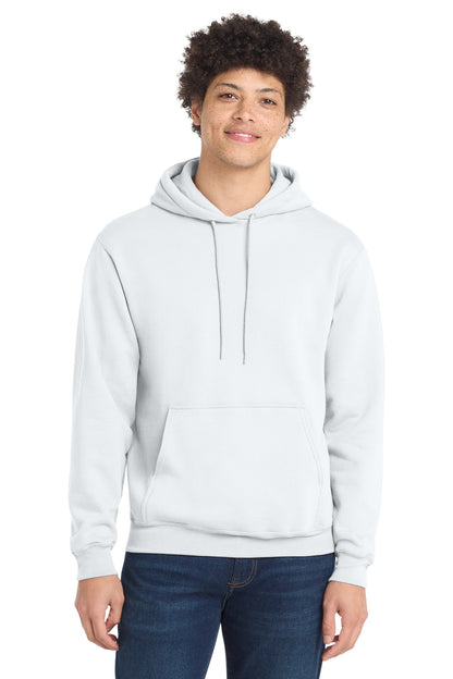 Port & Co Core Fleece Pullover Hooded Sweatshirt. PC78H - EMBROIDERED