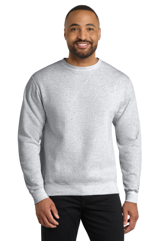Port & Co Core Fleece Crewneck Sweatshirt. PC78 - EMBROIDERED