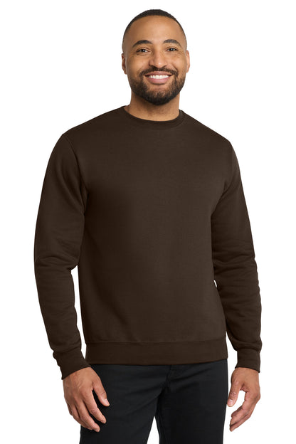 Port & Co Core Fleece Crewneck Sweatshirt. PC78 - EMBROIDERED