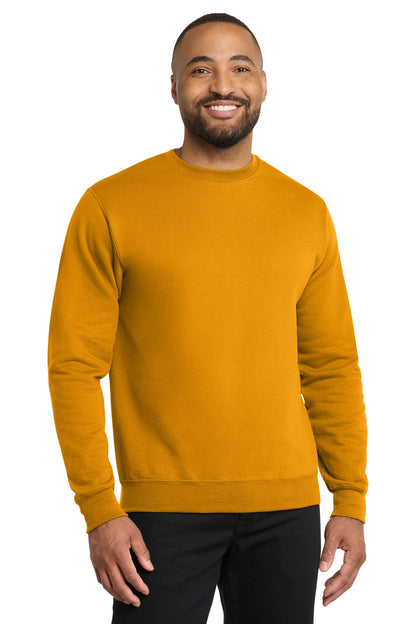 Port & Co Core Fleece Crewneck Sweatshirt. PC78 - EMBROIDERED