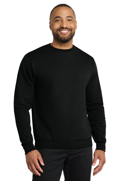 Port & Co Core Fleece Crewneck Sweatshirt. PC78 - EMBROIDERED