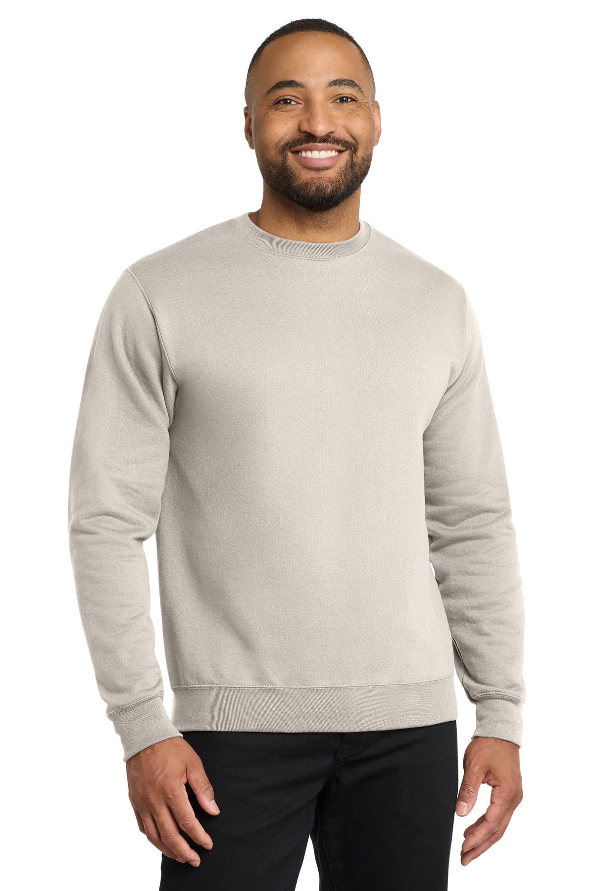 Port & Co Core Fleece Crewneck Sweatshirt. PC78 - EMBROIDERED